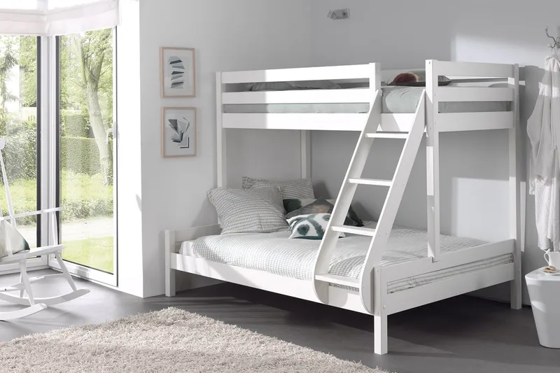 Pirue Familjeseng - Brun - Møbler - Barnemøbler - Barneseng & Juniorseng - Køyeseng