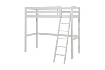 Pirue Loftseng 90x200 - Hvit - Møbler - Barnemøbler - Barneseng & Juniorseng - Køyeseng