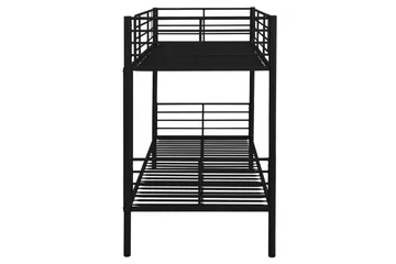 Køyeseng Rosie Svart - Svart - Møbler - Barnemøbler - Barneseng & Juniorseng - Loftseng