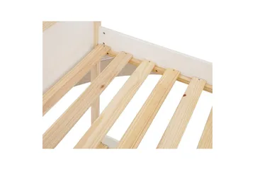 Køyeseng Square Line Hvit, 150x205x96 cm - Hvit, 150x205x96 cm - Møbler - Barnemøbler - Barneseng & Juniorseng - Køyeseng