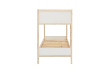 Køyeseng Square Line Hvit, 150x205x96 cm - Hvit, 150x205x96 cm - Møbler - Barnemøbler - Barneseng & Juniorseng - Loftseng
