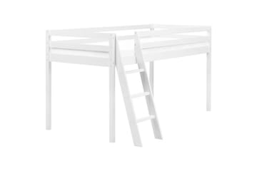 Lav køyeseng Ascoux - Hvit - Møbler - Barnemøbler - Barneseng & Juniorseng - Loftseng