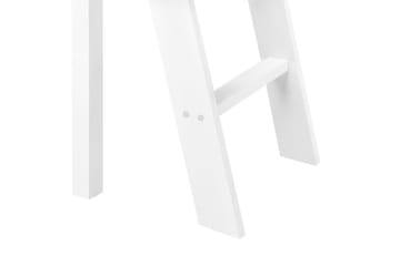 Lav køyeseng Ascoux - Hvit - Møbler - Barnemøbler - Barneseng & Juniorseng - Loftseng