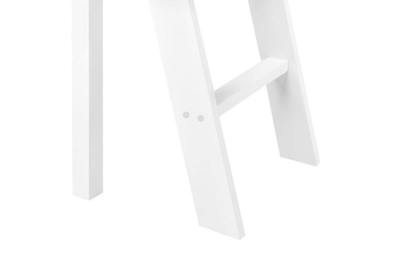 Lav køyeseng Ascoux - Hvit - Møbler - Barnemøbler - Barneseng & Juniorseng - Loftseng