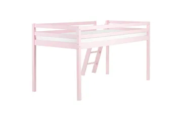 Lav køyeseng Ascoux - Rosa - Møbler - Barnemøbler - Barneseng & Juniorseng - Køyeseng