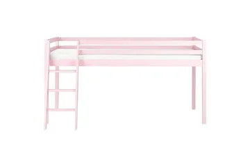 Lav køyeseng Ascoux - Rosa - Møbler - Barnemøbler - Barneseng & Juniorseng - Køyeseng