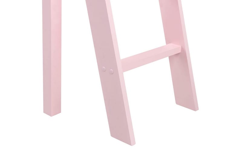 Lav køyeseng Ascoux - Rosa - Møbler - Barnemøbler - Barneseng & Juniorseng - Loftseng