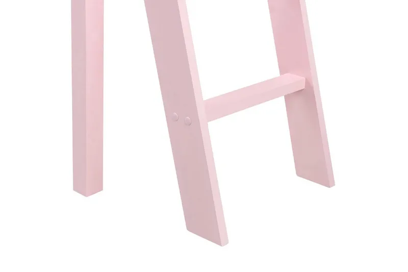 Lav køyeseng Ascoux - Rosa - Møbler - Barnemøbler - Barneseng & Juniorseng - Køyeseng