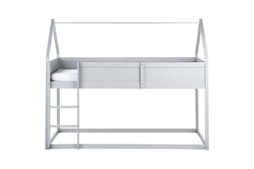 Lav køyeseng Dienne - Grå - Møbler - Barnemøbler - Barneseng & Juniorseng - Loftseng