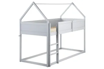 Lav køyeseng Dienne - Grå - Møbler - Barnemøbler - Barneseng & Juniorseng - Loftseng