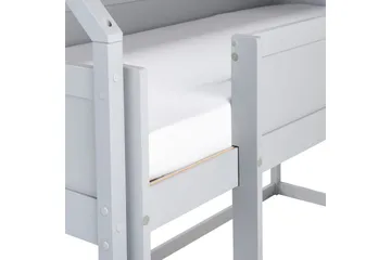 Lav køyeseng Dienne - Grå - Møbler - Barnemøbler - Barneseng & Juniorseng - Loftseng