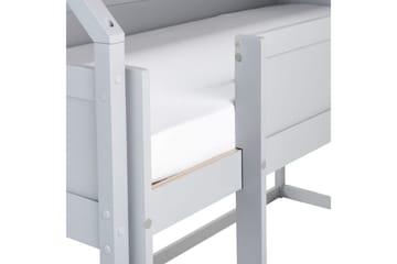 Lav køyeseng Dienne - Grå - Møbler - Barnemøbler - Barneseng & Juniorseng - Loftseng