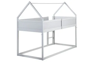 Lav køyeseng Dienne - Grå - Møbler - Barnemøbler - Barneseng & Juniorseng - Loftseng