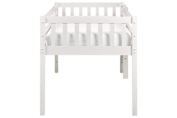 Lav køyeseng Peipin - Hvit - Møbler - Barnemøbler - Barneseng & Juniorseng - Loftseng