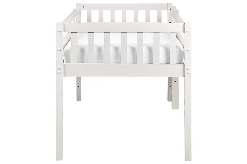 Lav køyeseng Peipin - Hvit - Møbler - Barnemøbler - Barneseng & Juniorseng - Loftseng