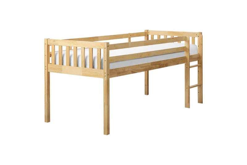 Lav køyeseng Peipin - Lyst tre - Møbler - Barnemøbler - Barneseng & Juniorseng - Loftseng