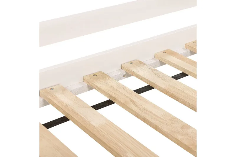 Lav køyeseng Peipin - Hvit - Møbler - Barnemøbler - Barneseng & Juniorseng - Loftseng