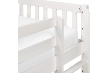 Lav køyeseng Peipin - Hvit - Møbler - Barnemøbler - Barneseng & Juniorseng - Loftseng