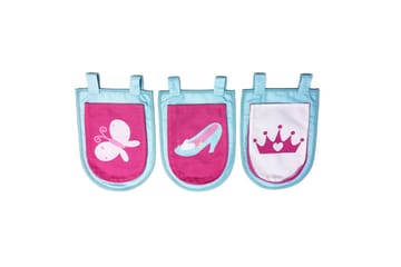 Middelseng med gardin Pino Princess Naturlig, Naturlig, Med sklie, Prinsesse, 3 - Naturlig, Naturlig, Med sklie, Prinsesse, 3 - Møbler - Barnemøbler - Barneseng & Juniorseng - Loftseng