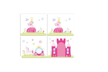 Middelseng med gardin Pino Princess Grå, Grå, Uten sklie, Prinsesse, 3 - Grå, Grå, Uten sklie, Prinsesse, 3 - Møbler - Barnemøbler - Barneseng & Juniorseng - Loftseng