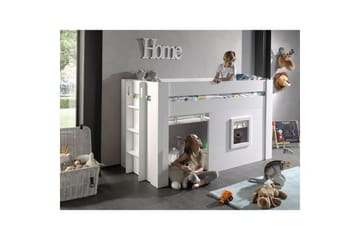 Middelseng med gardiner Noah - Møbler - Barnemøbler - Barneseng & Juniorseng - Husseng