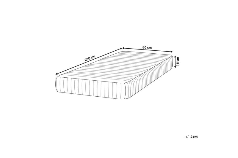 Rammemadrass Delightful 80x200 cm - 80x200 cm - Møbler - Barnemøbler - Barneseng & Juniorseng - Rammemadrass barn & barnemadrass