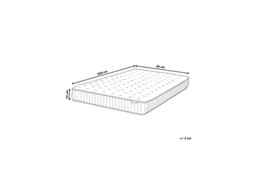 Resårmadrass Pleasant 90x200 cm, Medium fast - 90x200 cm, Medium fast - Møbler - Barnemøbler - Barneseng & Juniorseng - Rammemadrass barn & barnemadrass