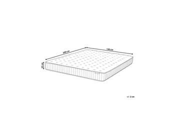 Resårmadrass Pleasant 140x200 cm, Fast - 140x200 cm, Fast - Møbler - Barnemøbler - Barneseng & Juniorseng - Rammemadrass barn & barnemadrass
