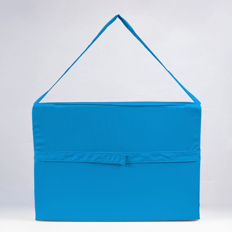 Sammenleggbar seng Kalune Design Myc06 (55 x 180 x 5 cm) Blå - Møbler - Barnemøbler - Barneseng & Juniorseng - Rammemadrass barn & barnemadrass