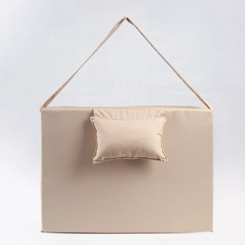 Sammenleggbar seng Kalune Design Myc06 (55 x 180 x 5 cm) Cream