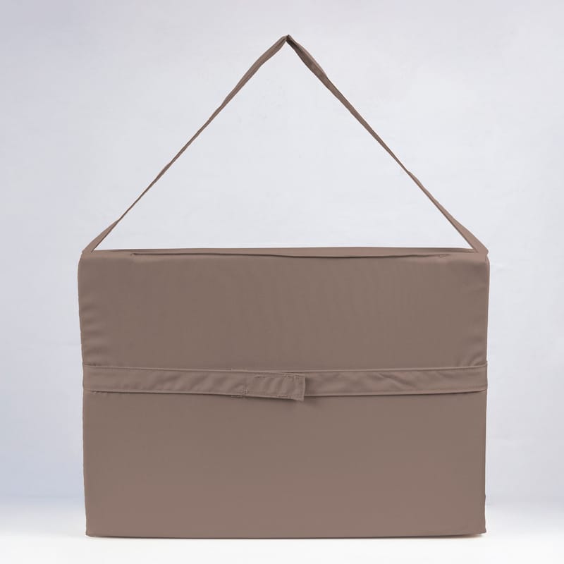 Sammenleggbar seng Kalune Design Myc06 (55 x 180 x 5 cm) Mink - Møbler - Barnemøbler - Barneseng & Juniorseng - Rammemadrass barn & barnemadrass