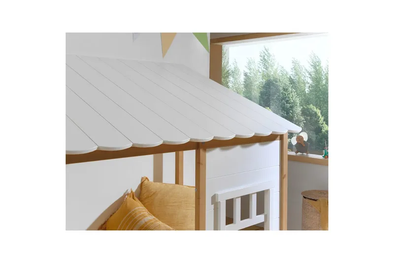 Seng Husseng Brun - Brun - Møbler - Barnemøbler - Barneseng & Juniorseng - Husseng