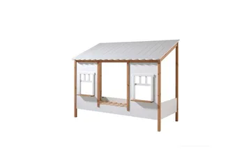 Seng Husseng Brun - Brun - Møbler - Barnemøbler - Barneseng & Juniorseng - Husseng