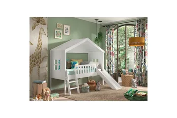 Seng med sklie Bousebed - Møbler - Barnemøbler - Barneseng & Juniorseng - Husseng