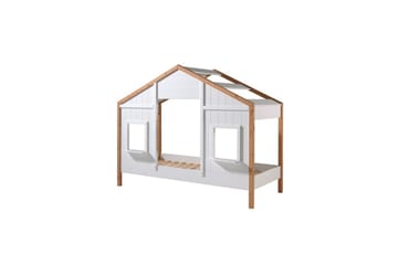 Seng med skuff Babs 2 Windows - 2 Windows - Møbler - Barnemøbler - Barneseng & Juniorseng - Husseng