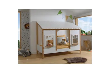 Seng med skuff Husseng Brun - Brun - Møbler - Barnemøbler - Barneseng & Juniorseng - Husseng