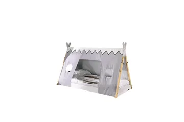 Seng med tekstiler Tipi 90x200 cm Uten ben - Uten ben - Møbler - Barnemøbler - Barneseng & Juniorseng - Husseng