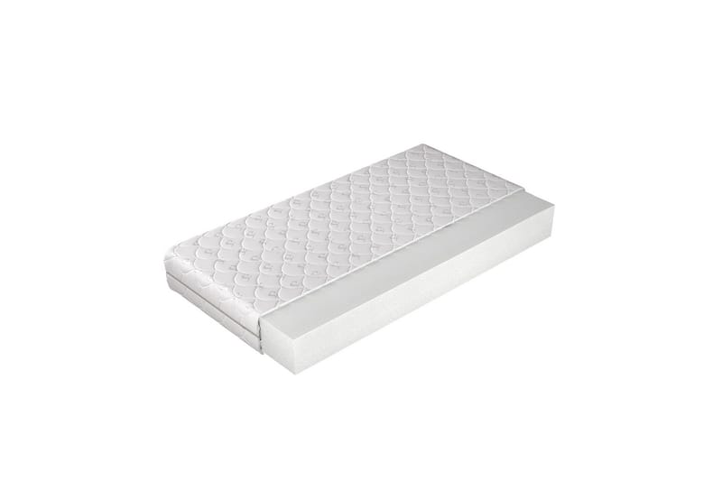 Skegrie Skummadrass 80x200 cm, Hvit