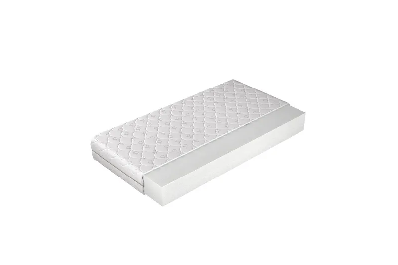 Skegrie Skummadrass 80x200 cm, Hvit