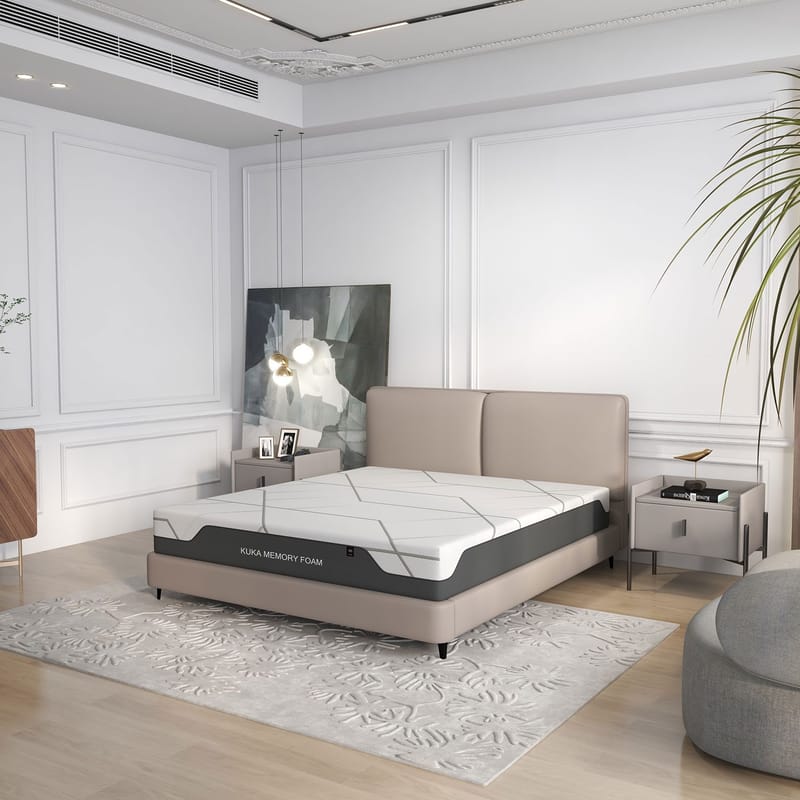 Skummadrass HOME4YOU Kuka memory foam 90x200x20 cm - Møbler - Senger - Madrasser - Skummadrass