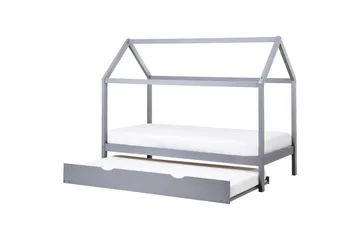 Uttrekkbar barneseng Crillon - Grå - Møbler - Barnemøbler - Barneseng & Juniorseng - Husseng