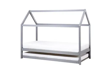 Uttrekkbar barneseng Crillon - Grå - Møbler - Barnemøbler - Barneseng & Juniorseng - Husseng