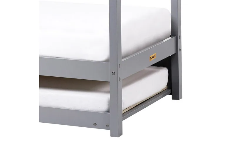 Uttrekkbar barneseng Crillon - Grå - Møbler - Barnemøbler - Barneseng & Juniorseng - Husseng