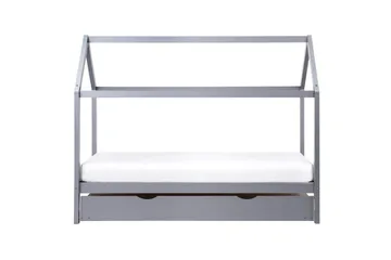 Uttrekkbar barneseng Crillon - Grå - Møbler - Barnemøbler - Barneseng & Juniorseng - Husseng