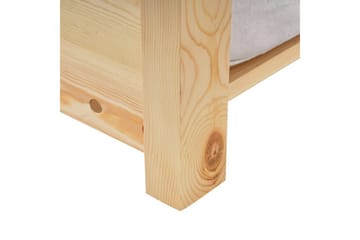 Uttrekkbar barneseng Crillon - Lyst tre - Møbler - Barnemøbler - Barneseng & Juniorseng - Husseng