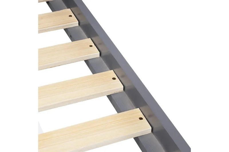 Uttrekkbar barneseng Talmontiers - Grå - Møbler - Barnemøbler - Barneseng & Juniorseng - Husseng