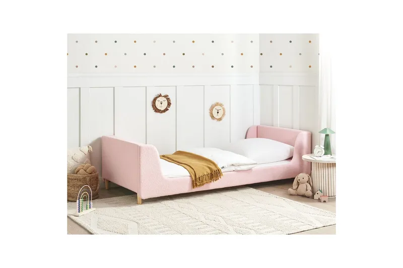 Barneseng Laye - Rosa, lyst tre - Møbler - Barnemøbler - Barneseng & Juniorseng