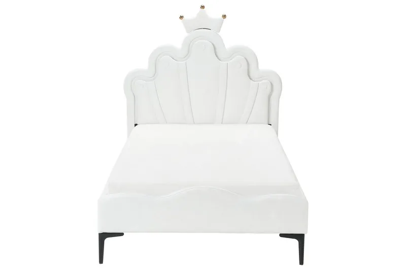 Barneseng Rubian - Hvit, Svart - Møbler - Barnemøbler - Barneseng & Juniorseng