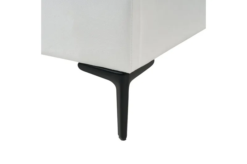 Barneseng Rubian - Hvit, Svart - Møbler - Barnemøbler - Barneseng & Juniorseng