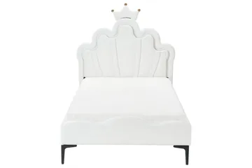 Barneseng Rubian - Hvit, Svart - Møbler - Barnemøbler - Barneseng & Juniorseng